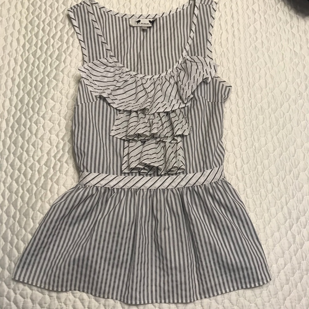 Anthropologie blouse-sleeveless SUMMER